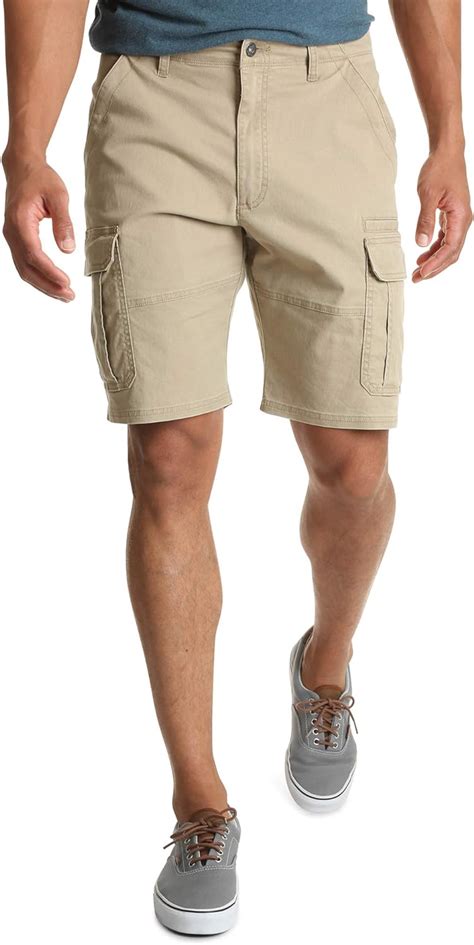 Wrangler Authentics Mens Classic Relaxed Fit Stretch Cargo Short