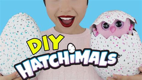 This Video Shows You How To Make Your Own Diy Hatchimal Egg