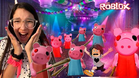 Roblox Fizemos A Festa Da Piggy Piggy Roblox Luluca Games Youtube