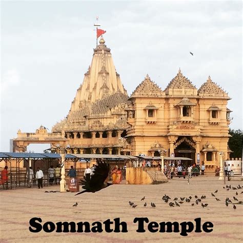 Somnath Temple In Gujarat By Templetour Sharma India Tourist Temple