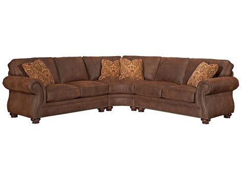 Broyhill Furniture Laramie 3 Piece Wedge Sectional Sofa Ahfa