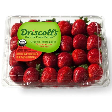 Driscolls Organic Strawberries 32 Oz Instacart