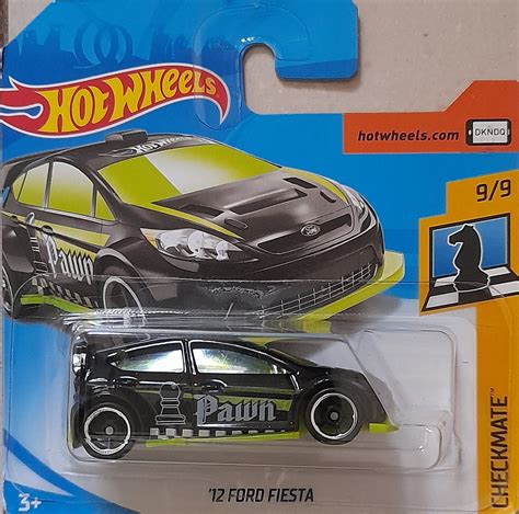 Hot Wheels Checkmate 12 Ford Fiesta Universo Hot Wheels
