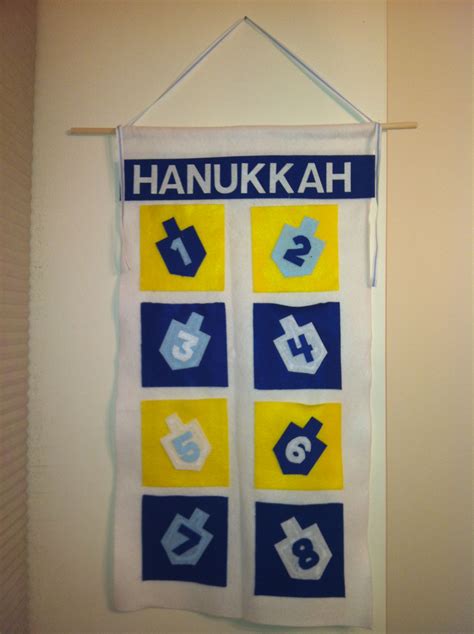 My Attempt At Making A Hanukkah Countdown Calendar Hanukkah