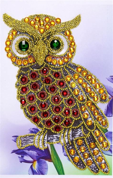 Owl Special Shapes Diamond Painting Kit Diy Diamond Painting Lovers