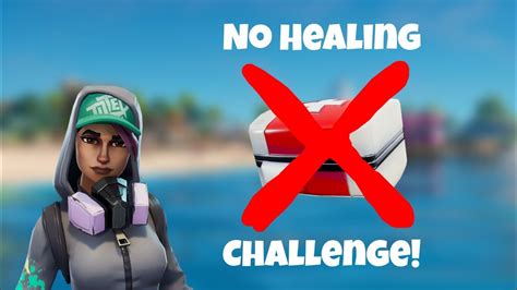 Fortnite No Healing Challenge Youtube