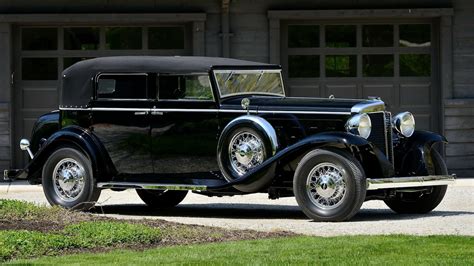 1931 Marmon Sixteen Convertible Sedan S65 Monterey 2022