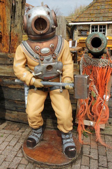 Fit and comfort are the most important factors when it comes to scuba wetsuits, and. Vintage Diving Suit | Diving suit, Diving helmet, Diving