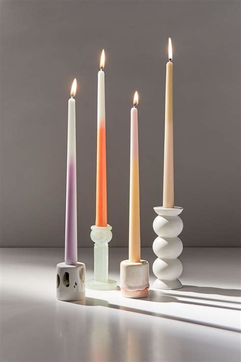 Taper Candles Take Over From The Jar Variety In New Trend We Re Loving