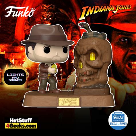 2023 New Indiana Jones Lights And Sounds Funko Pop Moment