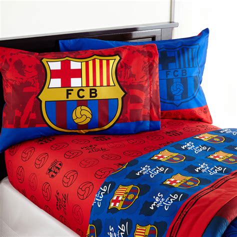 See actions taken by the people who manage and post content. Barcelona 'FCB Soccer' Bedding Sheet Set - Walmart.com ...