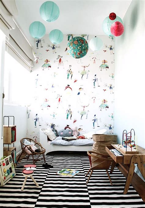 Whimsical Toddler Room Kids Room Wallpaper Kid Room Decor Kids Room