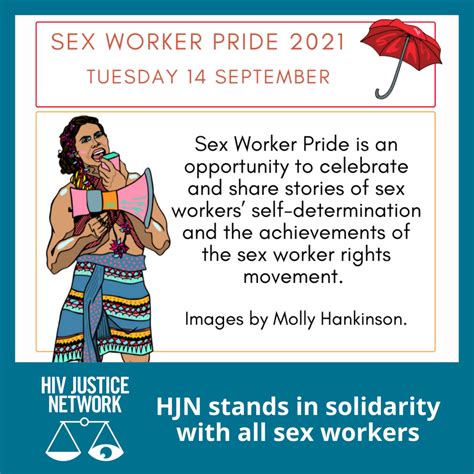 September 14 Is Sex Worker Pride Hiv Justice Network