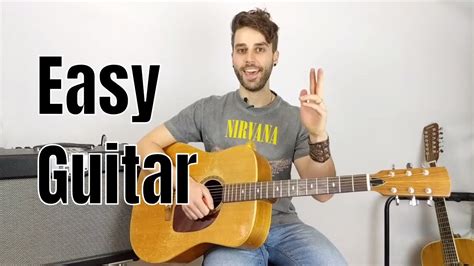 Most songs have a 4/4 time signature which has a variaty of strumming patterns you can use starting from real easy to. Easy Songs To Play On Acoustic Guitar (No Chords!) - YouTube