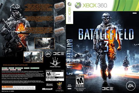 Covers Aki Battlefield 3 Xbox 360 Cover