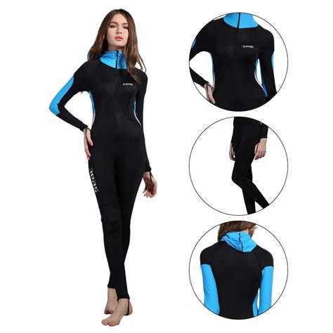 2018 Ladies Beach Swimming Diving Suit Full Body Suit Long Sleeved Trousers With Hat Swimsuit