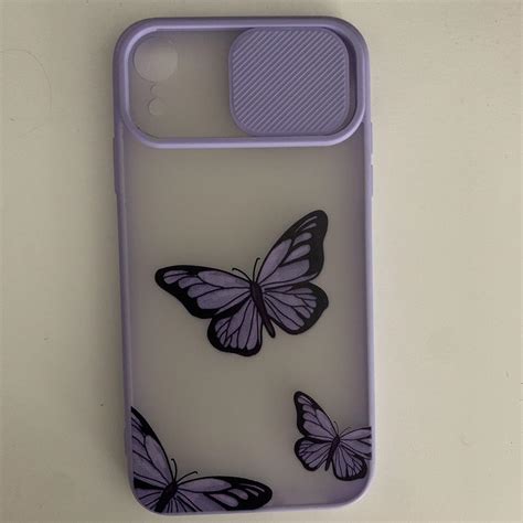 Purple Butterfly Shein Phone Case For Iphone Xr Depop