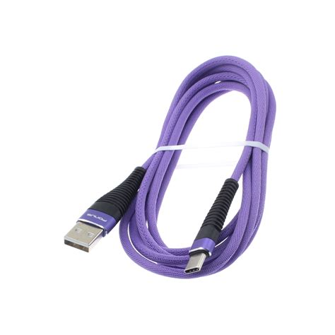Purple 10ft Extra Long Usb C Cable For Samsung Galaxy A01 A10e A11 A21