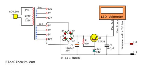 If electronic circuits use many devices and very complicated. My first variable power supply using LM317 - ElecCircuit