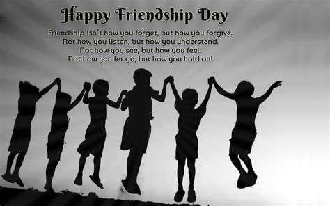Happy Friendship Day Thoughts Quotes Wallpaper