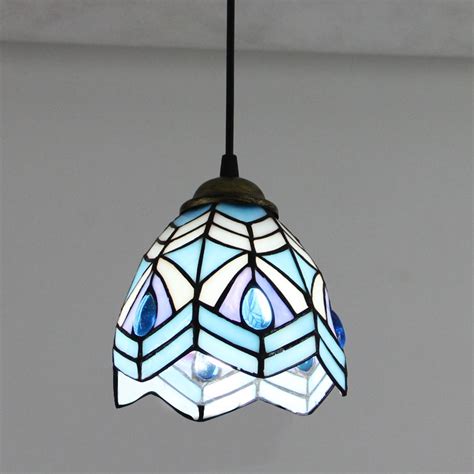 Stained Glass Pendant Lamp Shades Glass Stained Lamp Hanging Pendant