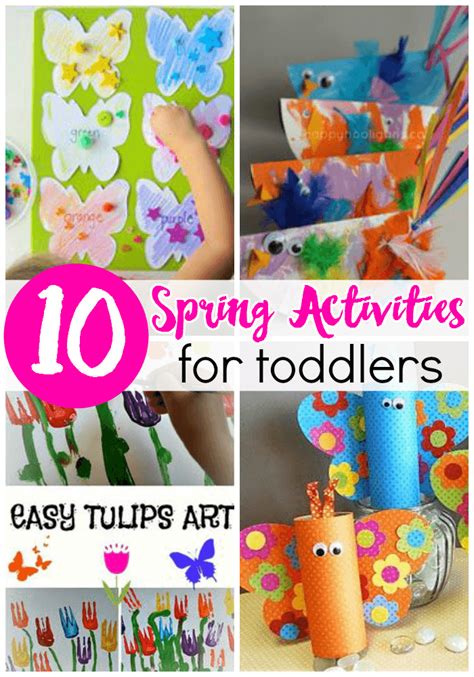 Find creative games and activities to help you entertain and stimulate your 1½, to. 10 Spring Activities for Toddlers | From ABCs to ACTs