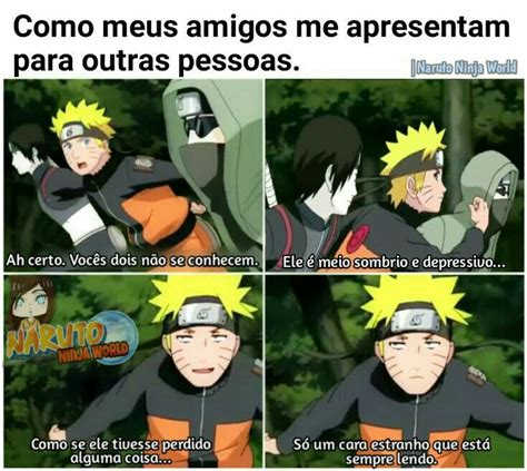 Pin De Sanslove Miku Em Tirinhas De Animes Memes Engra Ados Naruto