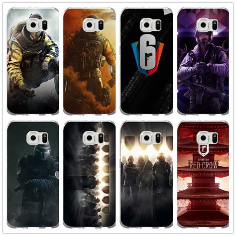 Game Rainbow Six Siege Valkyrie Logo Soft Tpu Phone Case Cover For