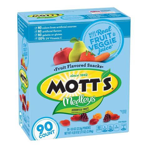 Motts Drinks And Snacks At