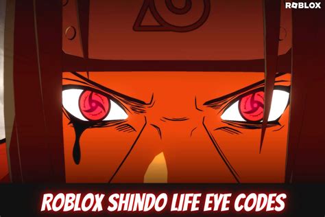 Shindo Life Eye Codes In Roblox December 2022