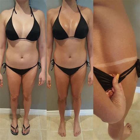 Spray Tan Before And After By Katastic Tans Using Aviva Labs Gimme