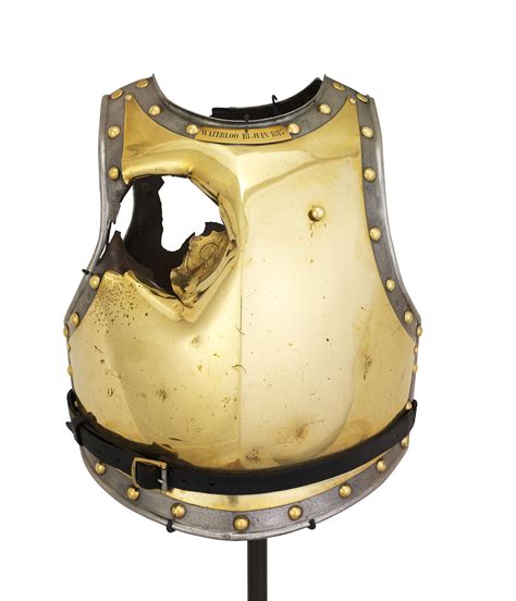 The Breastplate Of Cuirassier 19 Years Old Antoine Fraveau Struck And