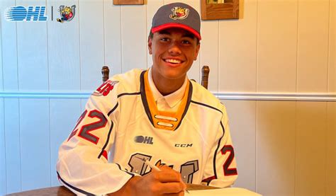Kashawn Aitcheson Commits To Colts Ontario Hockey League
