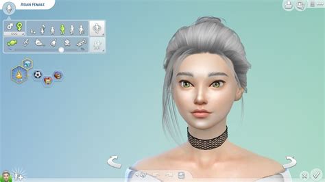 Sims 4 Asian Female Sim And Cc Download Youtube