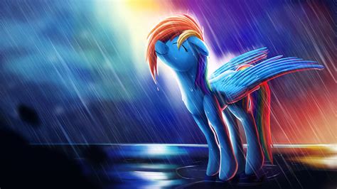 Rainbow Rain + Speedpaint by Camyllea on DeviantArt