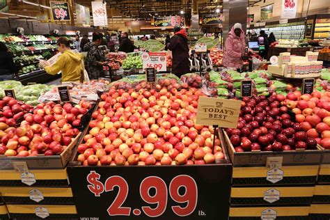 Shoppers Were Wowed By The Bounteous Displays Of Produce When The Long