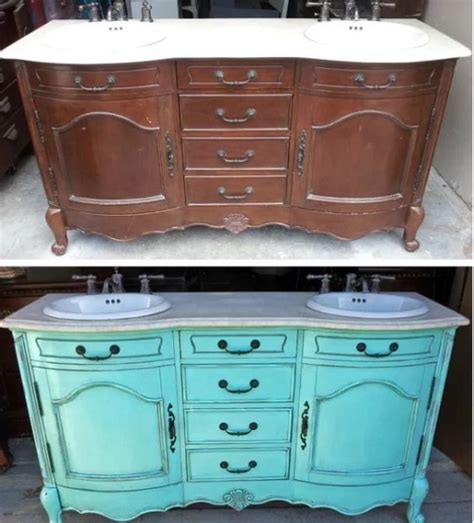 Once again, make sure to apply a light coat of paint. 20+ Smartest Ways of Painting Bathroom Vanity Before And After