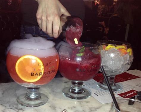 The Goblets Dry Ice Picture Of The Sugar Factory Las Vegas