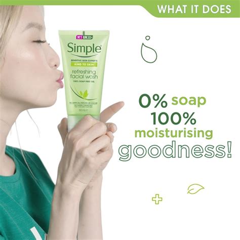 Simple Refreshing Facial Wash Gel 150ml Alpro Pharmacy