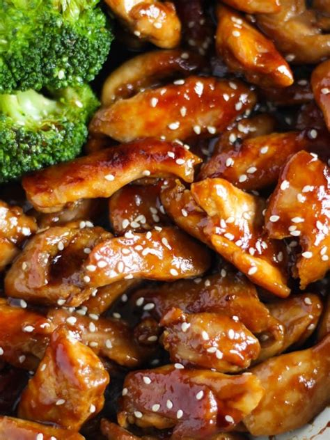 Teriyaki Chicken With Sticky Sauce Quick And Easy Midweek Meal This