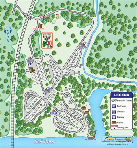 Park Map Riverview Rv And Recreational Park