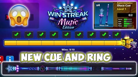Get 8 ball pool free cue via this articles. *NEW* Win Streak MUSIC Edition in 8 Ball Pool - FREE RING and CUE - Gaming With K - YouTube