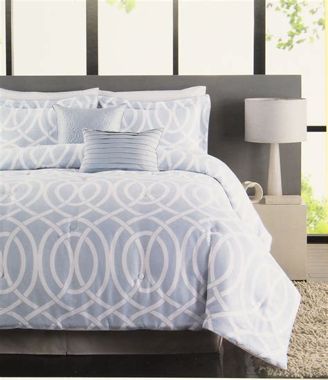 Shop wayfair for all the best blue king size comforters & sets. Raymond Waites Bridgeport 5 Piece Comforter Set Light Blue ...