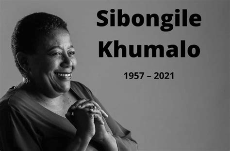 Iconic South Africa Singer Sibongile Khumalo Dies At 63