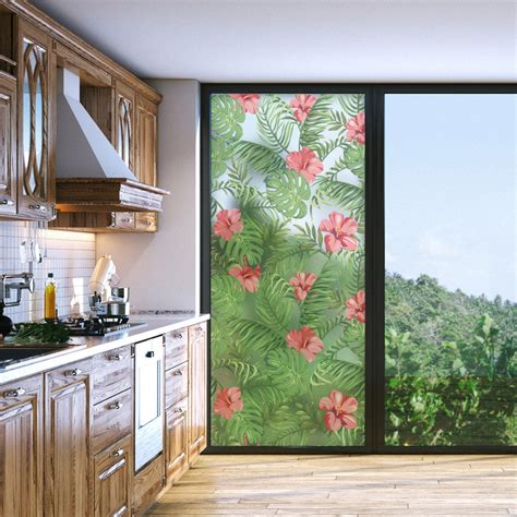 Decorative Static Cling Window Film Printed On Frosted Films Etsy