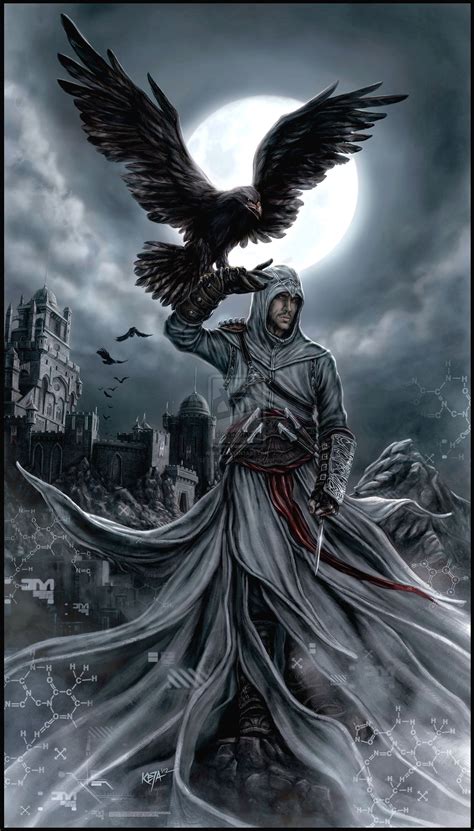 Altair Animus Eagle By KejaBlank On DeviantART Assassins Creed Art