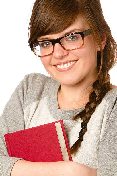120 Young Nerd Girl With Big Smile On Face Stock Photos Pictures