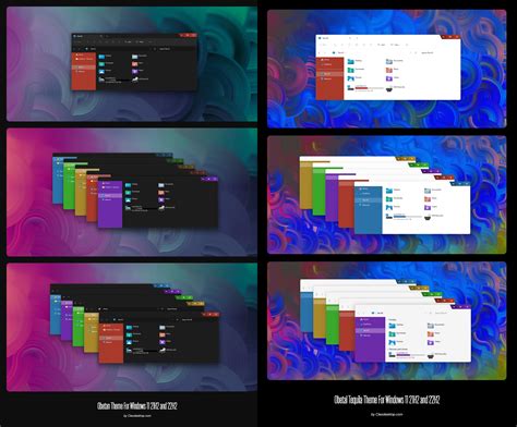 Obetal Dark And Light Theme Win11 22h2 By Cleodesktop On Deviantart