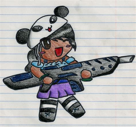 Panda Chibi Girl By Burritokhatchan On Deviantart