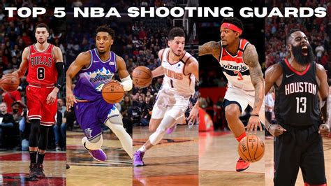 Top 5 Shooting Guards In The Nba 2020 Highlights Youtube